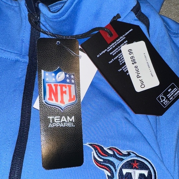 Antigua Blue Lightweight Jacket - Picture 2 of 4